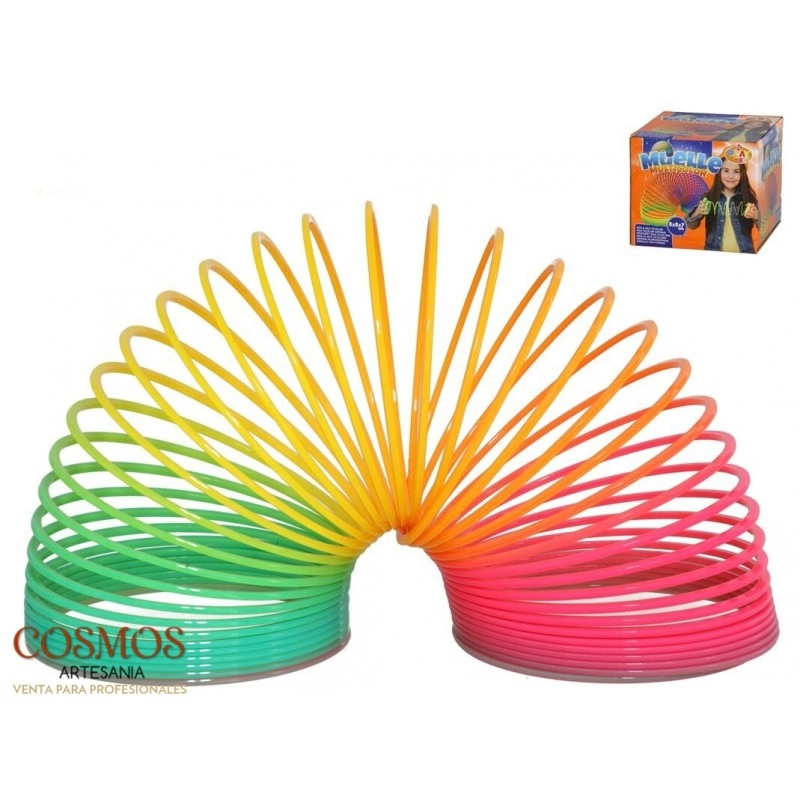 IGRAČKA ŽICA GERIMPORT MULTICOLOR SPRING 8X8X7CM