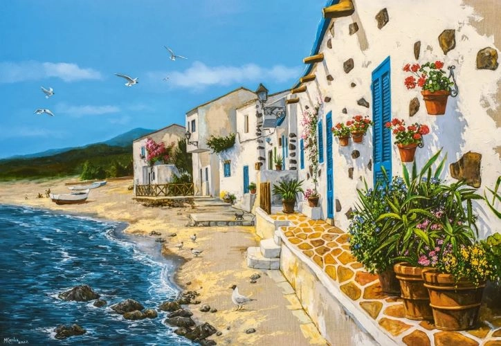PUZZLE 1000 CASTOR HOLIDAY MOOD C-105113-2