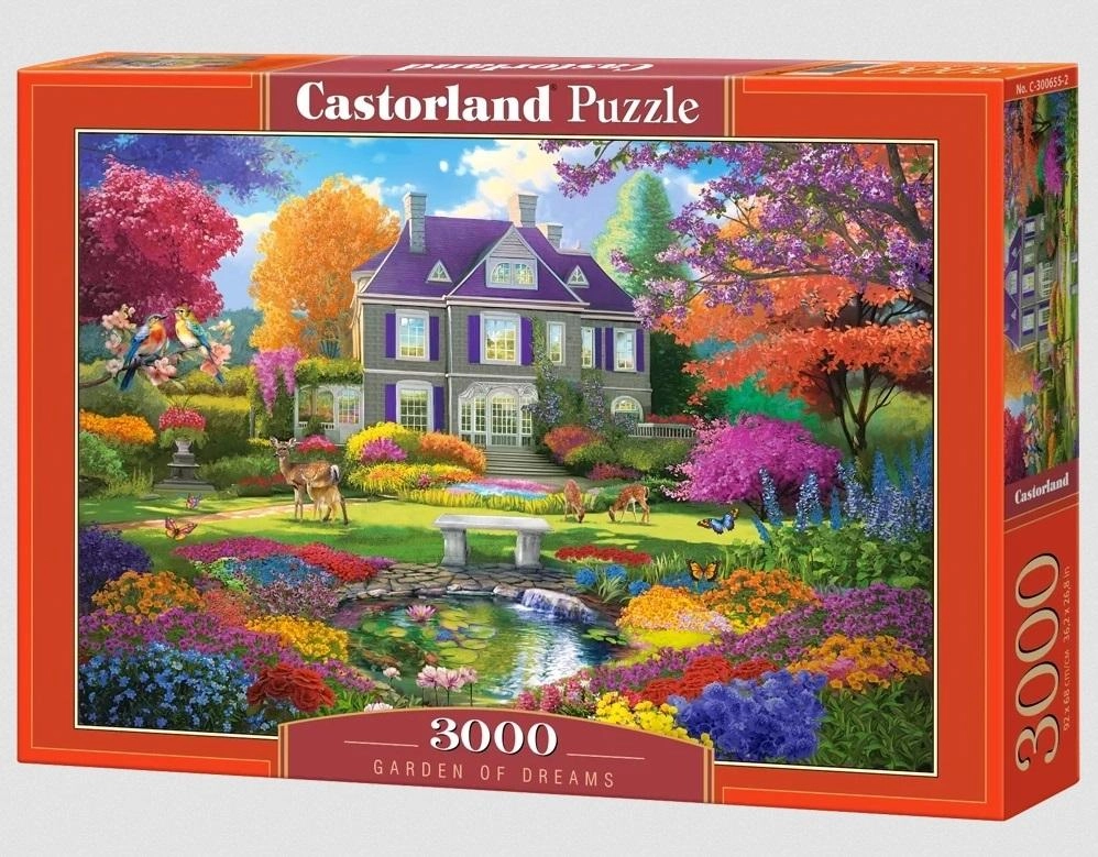 PUZZLE 3000 CASTOR GARDEN OF DREAMS C-300655-2