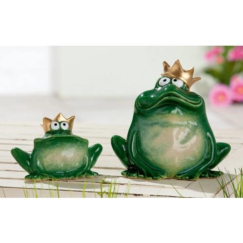 UKRASNA FIGURA ŽABA GILDE 9X13X7 CM 28664