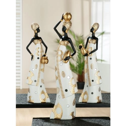 UKRASNA FIGURA AFRICAN WOMEN GILDE 6,5X10X32 CM 37941