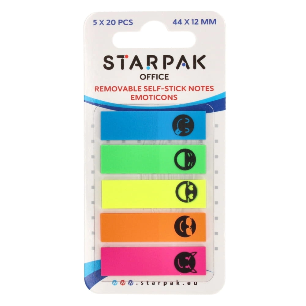 OZNAČIVAČ STRANICA 44X12 100L EURO-TRADE EMOTICON 472874