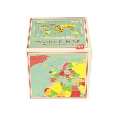 PUZZLE 3000 REX WORLD MAP 29718