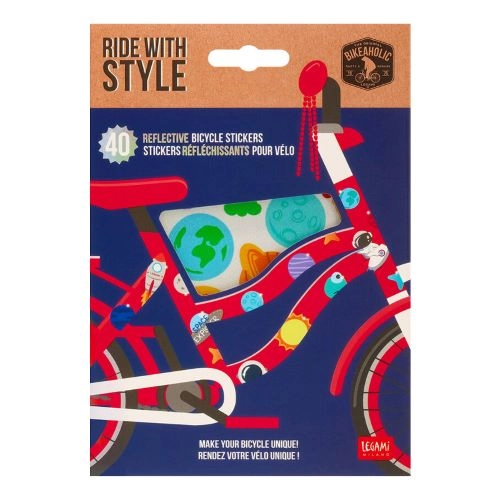 STIKERI ZA BICIKL LEGAMI RIDE WITH STYLE SPACE BST0002