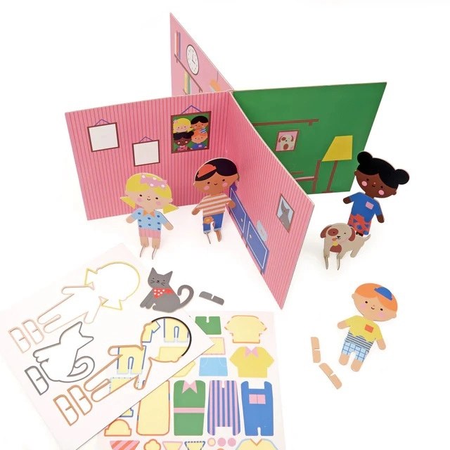 KREATIVNI SET KIKERLEND MAKE, STICK&PLAY KID11-F