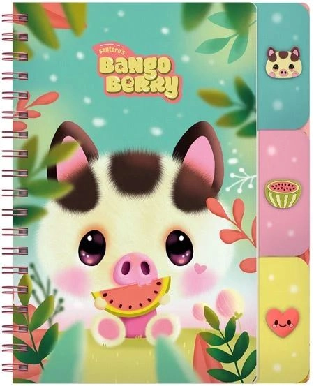 NOTES SANTORO BANGOBERRY PIGGY PIG 1309BB02