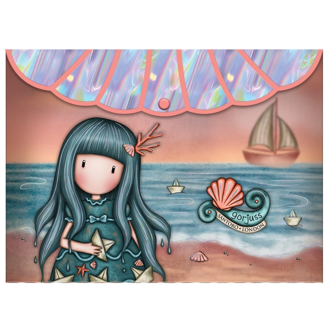 FASCIKLA A4 SA DUGMETOM GORJUSS SET  LOST AT SEA/ WASHED ASHORE 1298GJS02 2/1