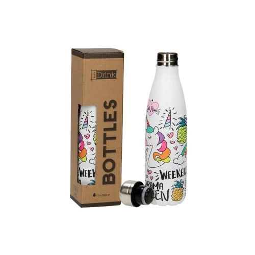 FLAŠA TERMOS 500ML TOTAL WHITE ID0006