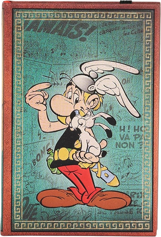 ROKOVNIK PAPERBLANKS ASTERIX THE GAUL MINI LINED PB9701-3