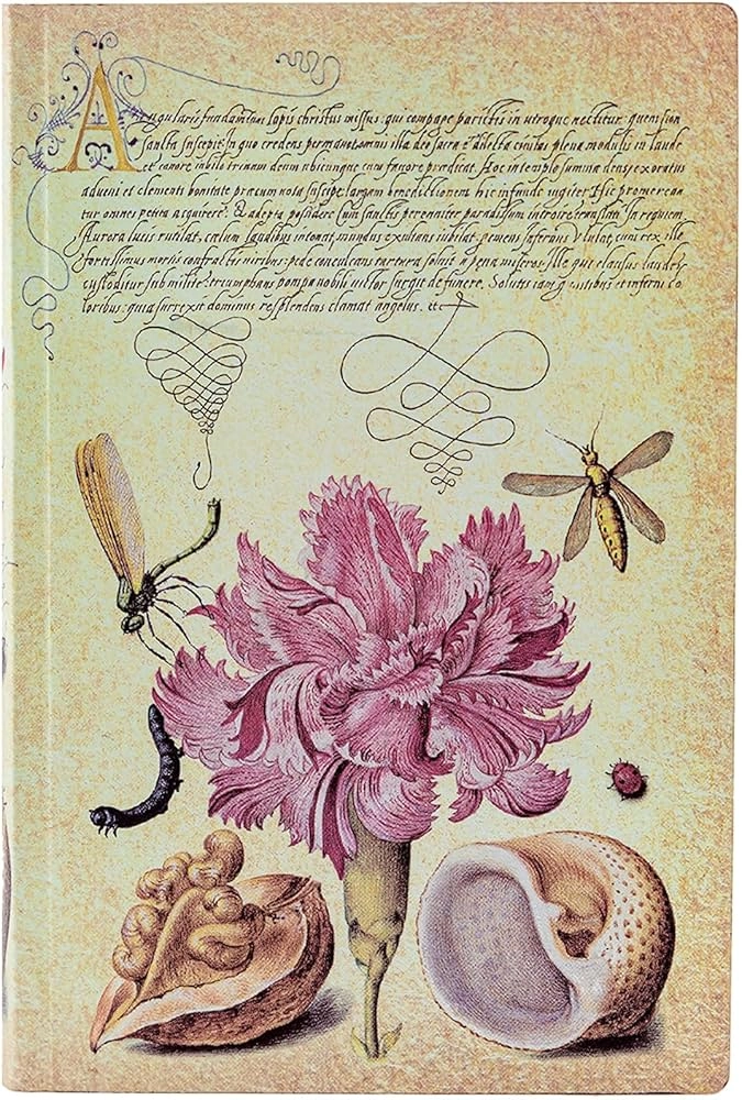 ROKOVNIK PAPERBLANKS PINK CARNATION MINI LINED FB9729-7