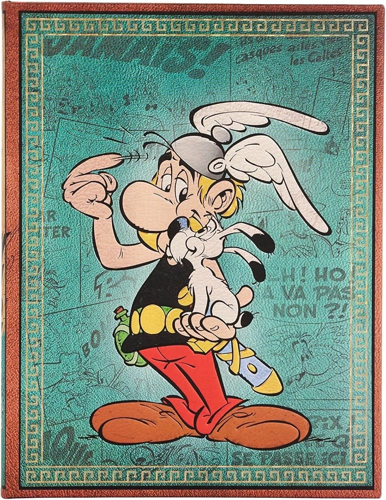 ROKOVNIK PAPERBLANKS ASTERIX AND GAUL ULTRA LINED PB9697-9