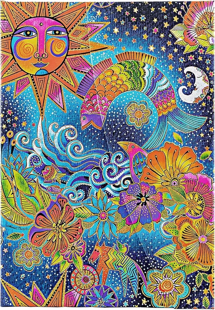 ROKOVNIK PAPERBLANKS CELESTIAL MAGIC MIDI LINED PB9693-1