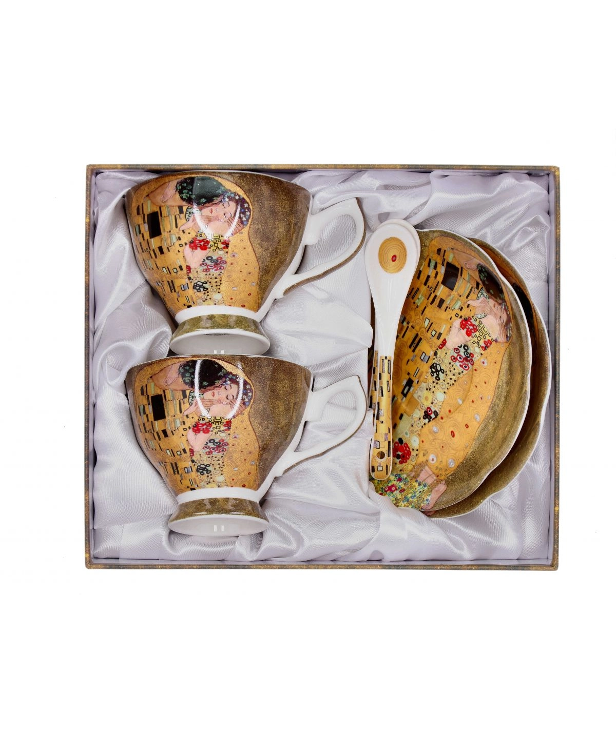 ŠOLJE SET MANAL KLIMT 210ML SET THE KISS KLI-SKO-SET7 2/1