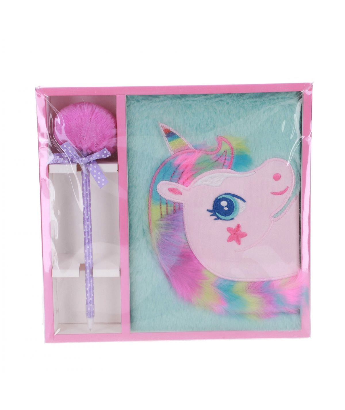 NOTES A5 80L I HEMIJSKA MANAL PLIŠ SET SUPERSTAR JEDNOROG SS-BLA5P21654-55