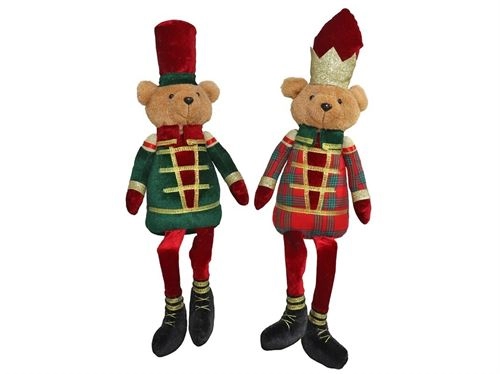 NOVOGODIŠNJA FIGURA MEDA GERIMPORT ROYAL BEAR 2 SRT 53/56 CM