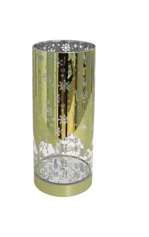 LAMPA LED GERIMPORT 15 MICROLED 20 CM GOLD