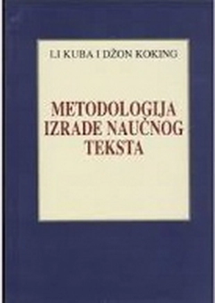 METODOLOGIJA IZRADE NAUČNOG TEKSTA