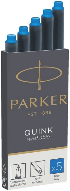 PATRONI ZA NALIVPERO PARKER MODRA WASH. 16245 1/20