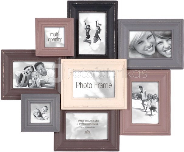 RAM ZA SLIKE MADEIRA VI 8 APERTURE MDF PI03441