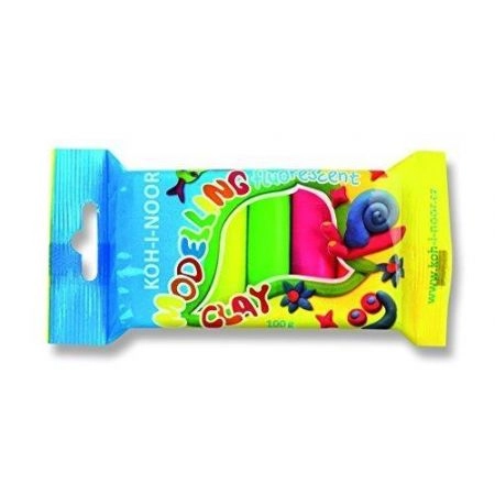 PLASTELIN FLUOROCENTNI 5 BOJA KHN 01315S0502PS