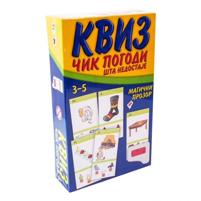 KVIZ ČIK POGODI 3-5 GOD