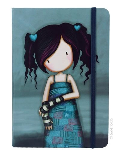 230EC17 GORJUS - HARDCOVER NOTEBOOK - LOST FOR WORDS