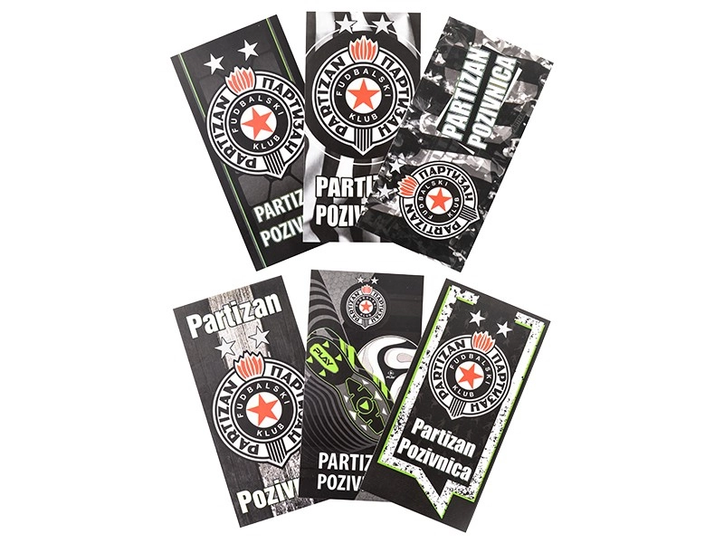POZIVNICE ZA ROĐENDAN PARTIZAN 1/50