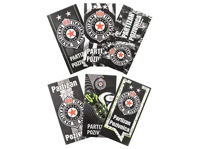 POZIVNICE ZA ROĐENDAN PARTIZAN 1/50
