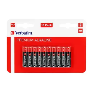 BATERIJE ALKALNE 1.5 AAA VERBATIM 49874 1/10