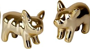 UKRAS SPIEGELBURG MINI LUCKY PIG GOOD LUCK 14300