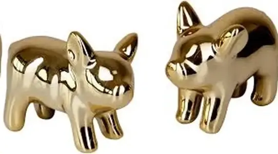 UKRAS SPIEGELBURG MINI LUCKY PIG GOOD LUCK 14300