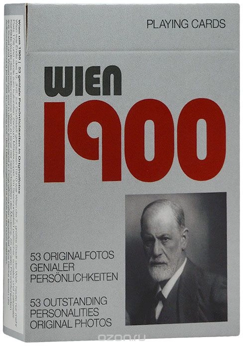 KARTE VIENNE 1900 PIATNIK 55 GP SF