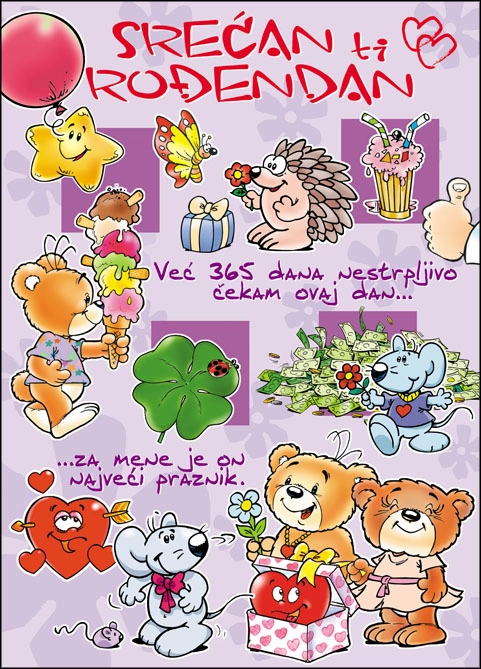 ČESTITKA ZA ROĐENDAN SHOCK 3-EDC 002