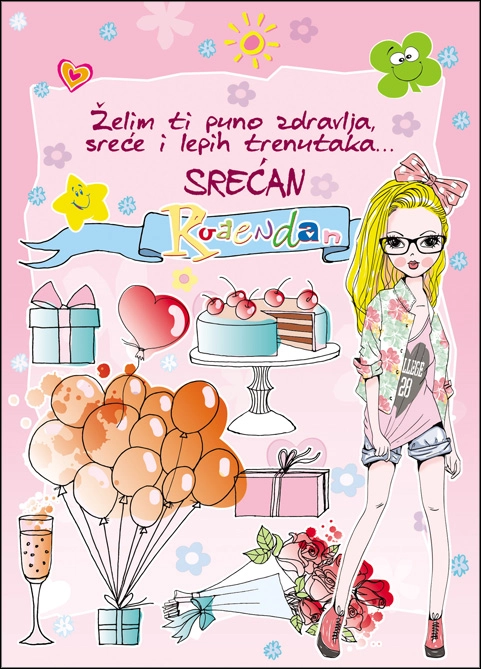 ČESTITKA ZA ROĐENDAN SHOCK 3-EDC 065