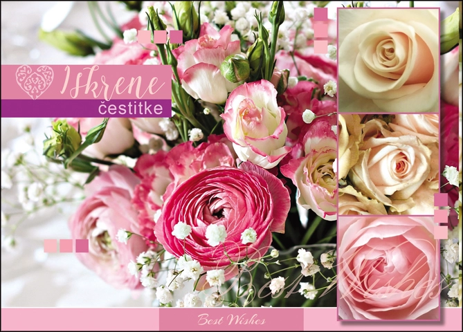 ČESTITKA SHOCK 3-BW 306