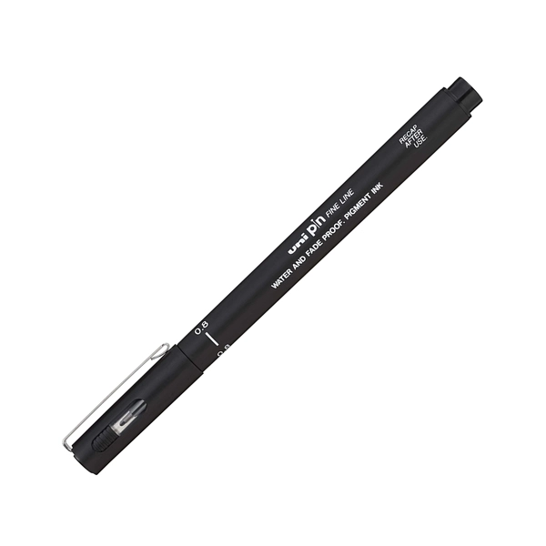 RAPIDOGRAF 0.8 UNI CRNI PIN08-200