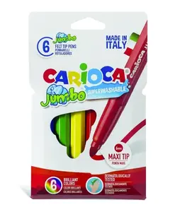 FLOMASTERI JUMBO CARIOCA 40564 6/1