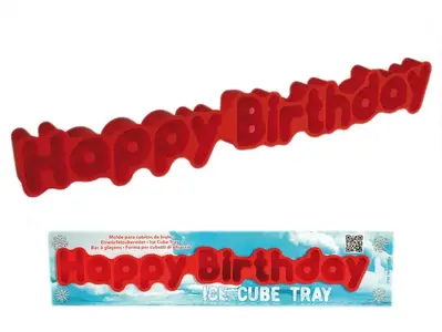 ICE CUBE TRAY HAPPY BIRTHDAY 79/5112
