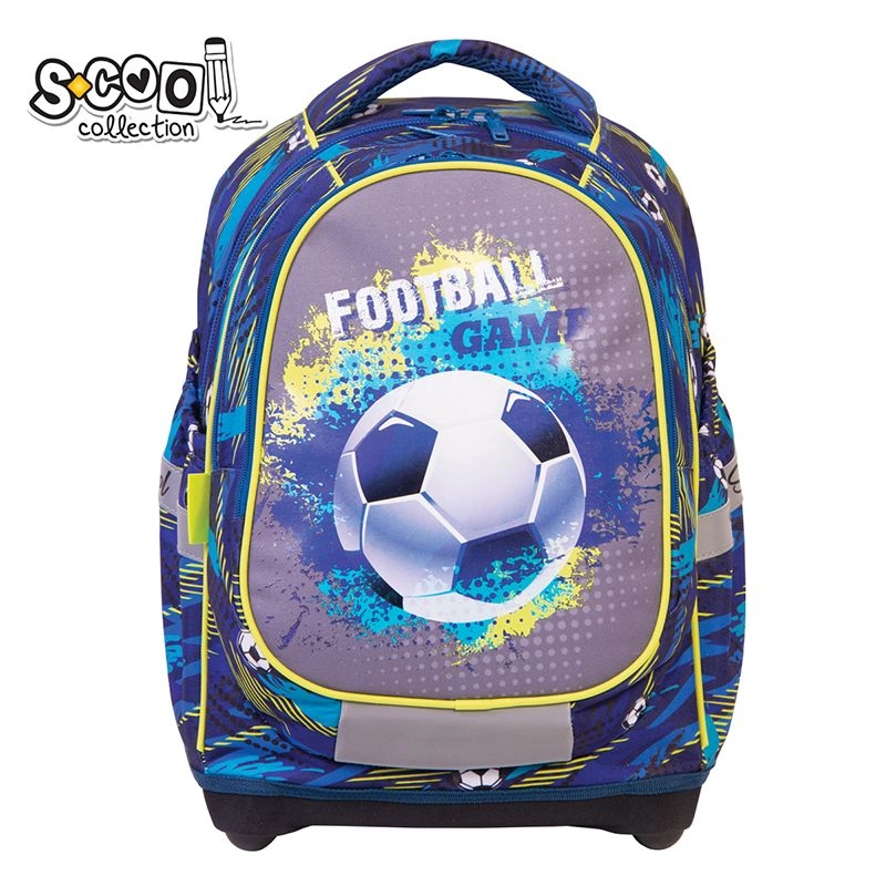 ŠKOLSKA TORBA ANATOMSKA S-COOL FOOTBALL 42X32X18 SC1302