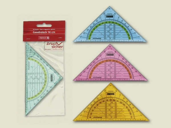 TROUGAO UGLOMJER 16CM 180* BRUNNEN MIX BOJE 104975402