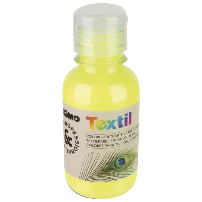 TEKSTILNA AKRILNA BOJA 125ML FLUORESCENTNO ŽUTA 410TXF125210