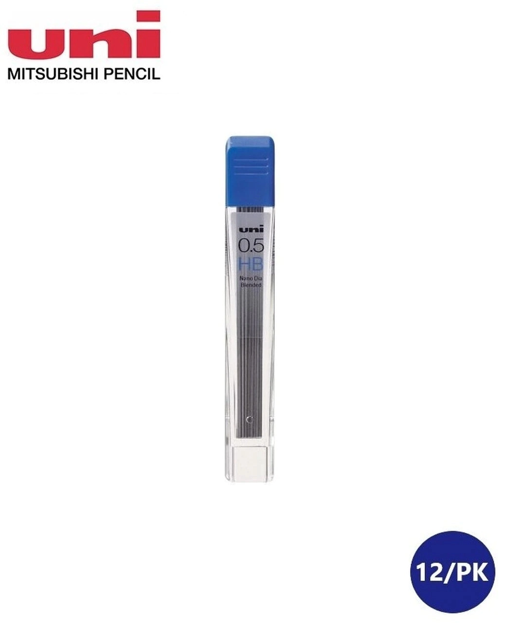 MINE ZA TEHNIČKU OLOVKU 0.5 HB UNI NANO DIA UL05-102ND 1/12