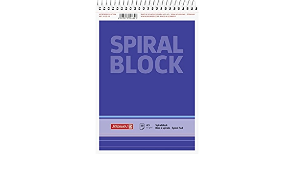 BLOK SPIRALNI A5 DIKTO BRUNNEN 1055471