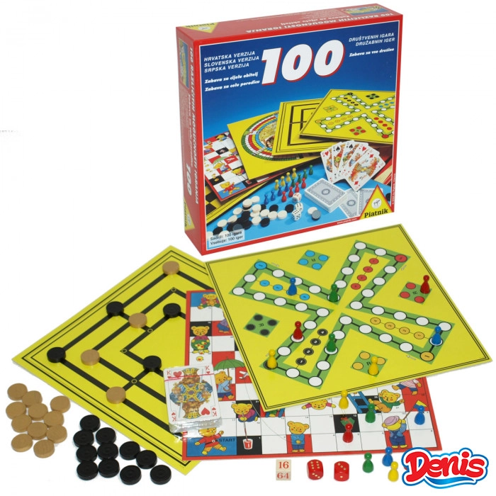 DRUŠTVENA IGRA SPIELESAMMLUNG 100 PIATNIK 768149
