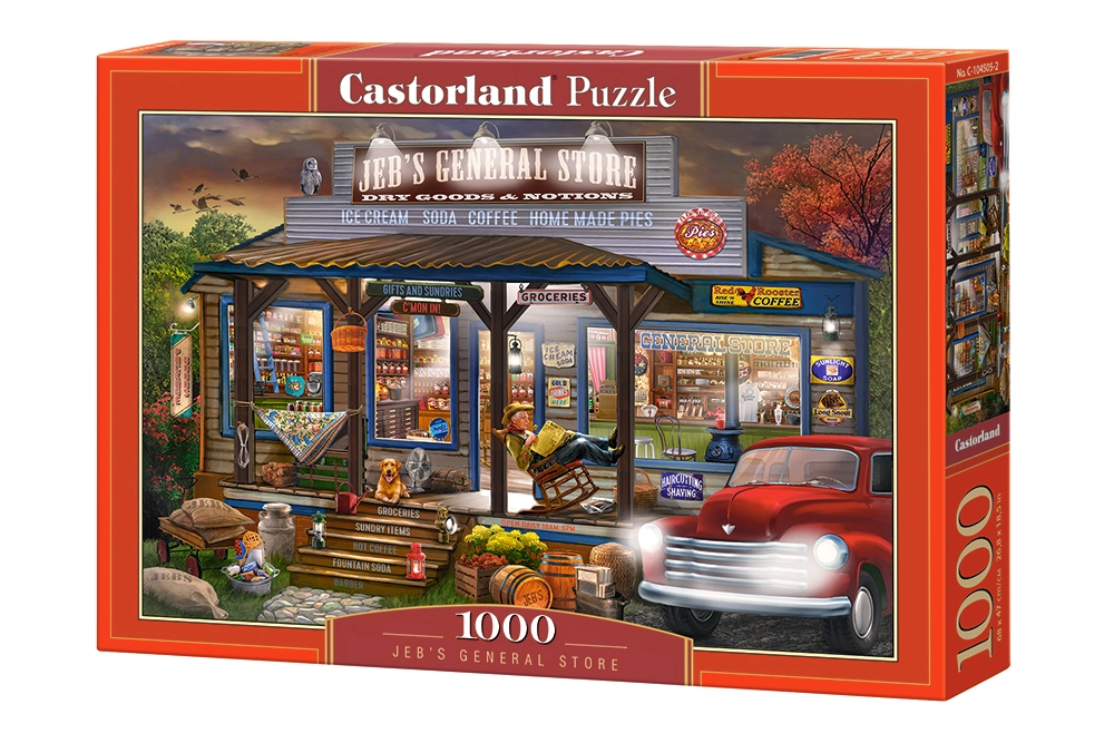 PUZZLE 1000 CASTOR JEB'S GENERAL STORE C-104505-2