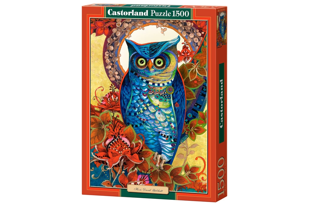 PUZZLE 1500 CASTOR COPY OF „HOOT”, DAVID GALCHUTT C-151110-2