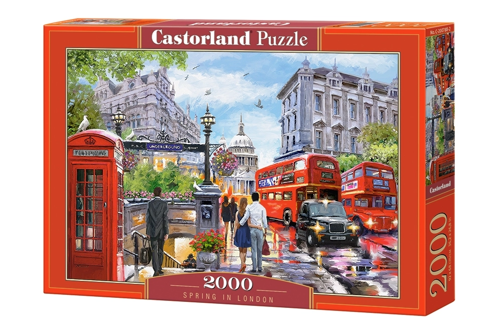 PUZZLE 2000 CASTOR SPRING IN LONDON C-200788-2