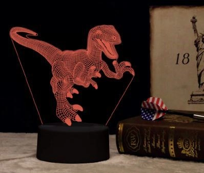 LAMPA LED 3D DINOSAURUS TOTAL CM3329