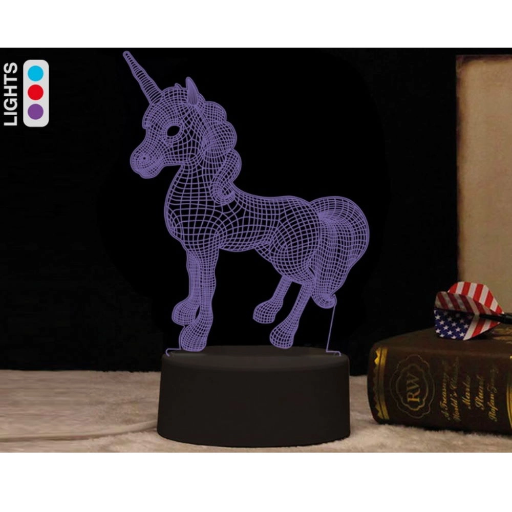 LAMPA 3D LED JEDNOROG TOTAL CM3328