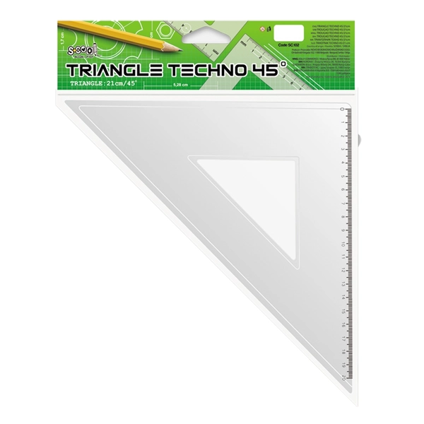 TROUGAO 20CM 45* S-COOL TECHNO SC102